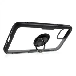 Coque Transparente IPhone 11 Avec Anneau Métallique - Noir -All For Phone Magasin coque iphone 11 frac3366 6