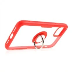Coque Transparente IPhone 11 Avec Anneau Métallique - Rouge -All For Phone Magasin coque iphone 11 frac3367 4