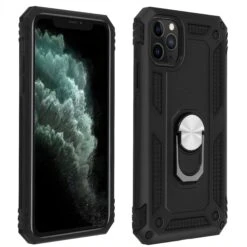 Coque Antichoc IPhone 11 Pro Avec Anneau Magnétique XSSIVE Noir