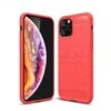 Coque IPhone 11 Pro Style Fibre De Carbone Brossé - Rouge -All For Phone Magasin coque iphone 11 pro frac3319
