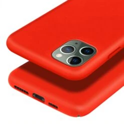 Coque Silicone IPhone 11 Pro Max Semi Rigide Avec Finition Cool Touch Rouge -All For Phone Magasin coque iphone 11 pro max frac3195 4
