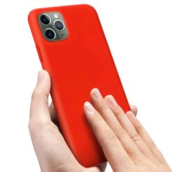 Coque Silicone IPhone 11 Pro Max Semi Rigide Avec Finition Cool Touch Rouge -All For Phone Magasin coque iphone 11 pro max frac3195 8