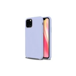 Coque Silicone IPhone 11 Pro Max Semi Rigide Avec Finition Cool Touch Violet