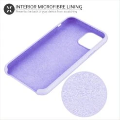 Coque Silicone IPhone 11 Pro Max Semi Rigide Avec Finition Cool Touch Violet -All For Phone Magasin coque iphone 11 pro max frac3196 5