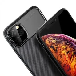 Coque IPhone 11 Pro Max Style Fibre De Carbone - Noir -All For Phone Magasin coque iphone 11 pro max frac3313 5