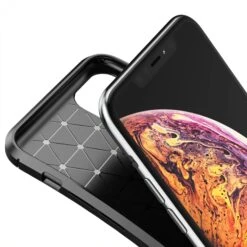 Coque IPhone 11 Pro Max Style Fibre De Carbone - Noir -All For Phone Magasin coque iphone 11 pro max frac3313 7