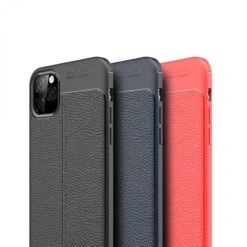Coque Silicone IPhone 11 Pro Max Aspect Cuir - Noir -All For Phone Magasin coque iphone 11 pro max frac3340 13