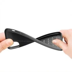 Coque Silicone IPhone 11 Pro Max Aspect Cuir - Noir -All For Phone Magasin coque iphone 11 pro max frac3340 8