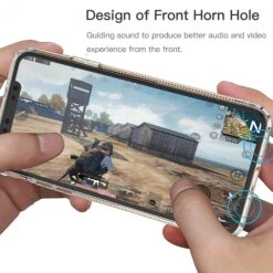 Coque Antichoc IPhone 11 Pro Max Avec Plugs Anti Poussière - Transparent -All For Phone Magasin coque iphone 11 pro max frac3355 4