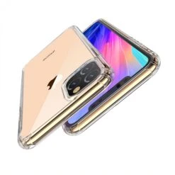 Coque Antichoc IPhone 11 Pro Max Avec Plugs Anti Poussière - Transparent -All For Phone Magasin coque iphone 11 pro max frac3355 7