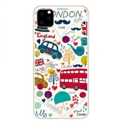 Coque Silicone IPhone 11 Pro Max Fantaisie London Style