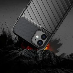 Coque IPhone 12 Et 12 PRO THUNDER Noir -All For Phone Magasin coque iphone 12 12 pro thunder noir frac4722 7