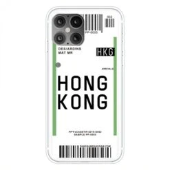 Coque Silicone IPhone 12 Mini Billet D'embarquement Pour Hong Kong