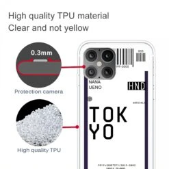 Coque Silicone IPhone 12 Mini Billet D'embarquement Pour Tokyo Nana -All For Phone Magasin coque iphone 12 mini frac3507 2