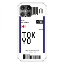 Coque Silicone IPhone 12 Mini Billet D'embarquement Pour Tokyo Kim