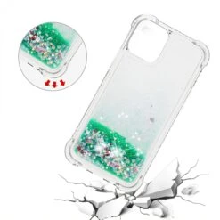 Coque Antichoc IPhone 12 Mini - Paillettes Vert -All For Phone Magasin coque iphone 12 mini frac4096 4