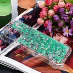 Coque Antichoc IPhone 12 Mini - Paillettes Vert -All For Phone Magasin coque iphone 12 mini frac4096 6