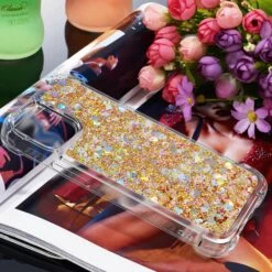Coque Antichoc IPhone 12 Mini - Paillettes Or -All For Phone Magasin coque iphone 12 mini frac4097 6