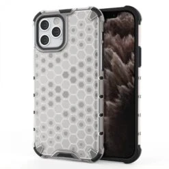Coque Antichoc IPhone 12 Et 12 Pro Honeycomb - Transparent