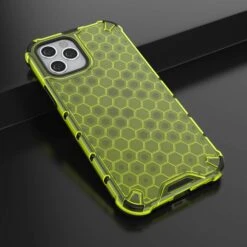 Coque Antichoc IPhone 12 Et 12 Pro Honeycomb - Vert -All For Phone Magasin coque iphone 12 pro frac3413 3