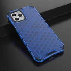 Coque Antichoc IPhone 12 Et 12 Pro Honeycomb - Bleu -All For Phone Magasin coque iphone 12 pro frac3415 3