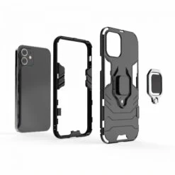 Coque Antichoc IPhone 12 Et 12 Pro Cool Guard - Noir -All For Phone Magasin coque iphone 12 pro frac3436 3