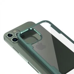 Coque Antichoc IPhone 12 Et 12 Pro Avec Côtés Renforcés - Vert -All For Phone Magasin coque iphone 12 pro frac3539 4