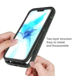 Coque IPhone 12 Et 12 Pro Sky Color - Noir -All For Phone Magasin coque iphone 12 pro frac3557 4