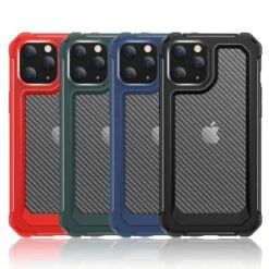 Coque Antichoc IPhone 12 Pro Max Style Fibre De Carbone - Noir -All For Phone Magasin coque iphone 12 pro max frac3425 2