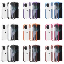 Coque Antichoc IPhone 12 Pro Max Transparent Hybride - Noir -All For Phone Magasin coque iphone 12 pro max frac3439 10