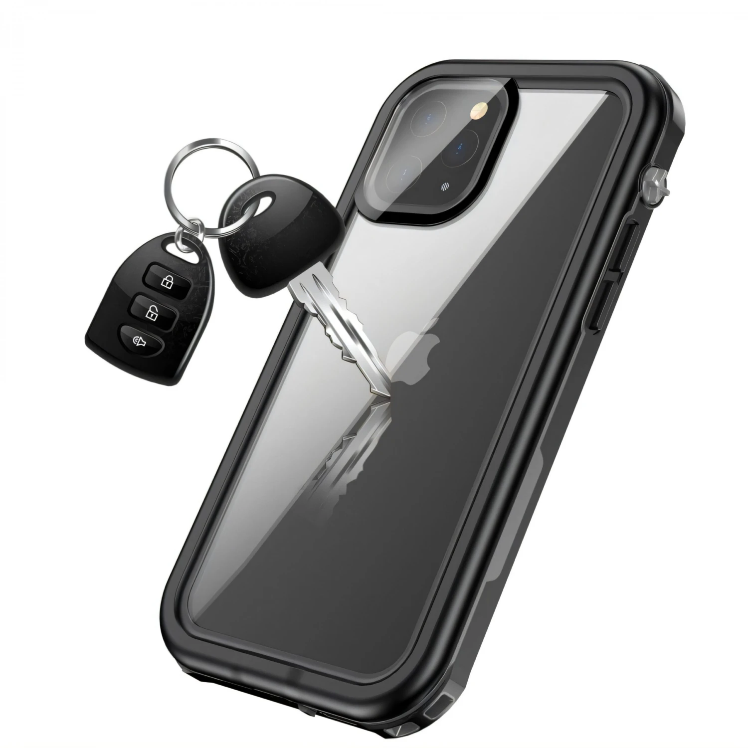 Coque étanche IPhone 12 Pro Max Antichoc IP68 - Noir 5 Coque étanche IPhone 12 Pro Max Antichoc IP68 - Noir – Image 3