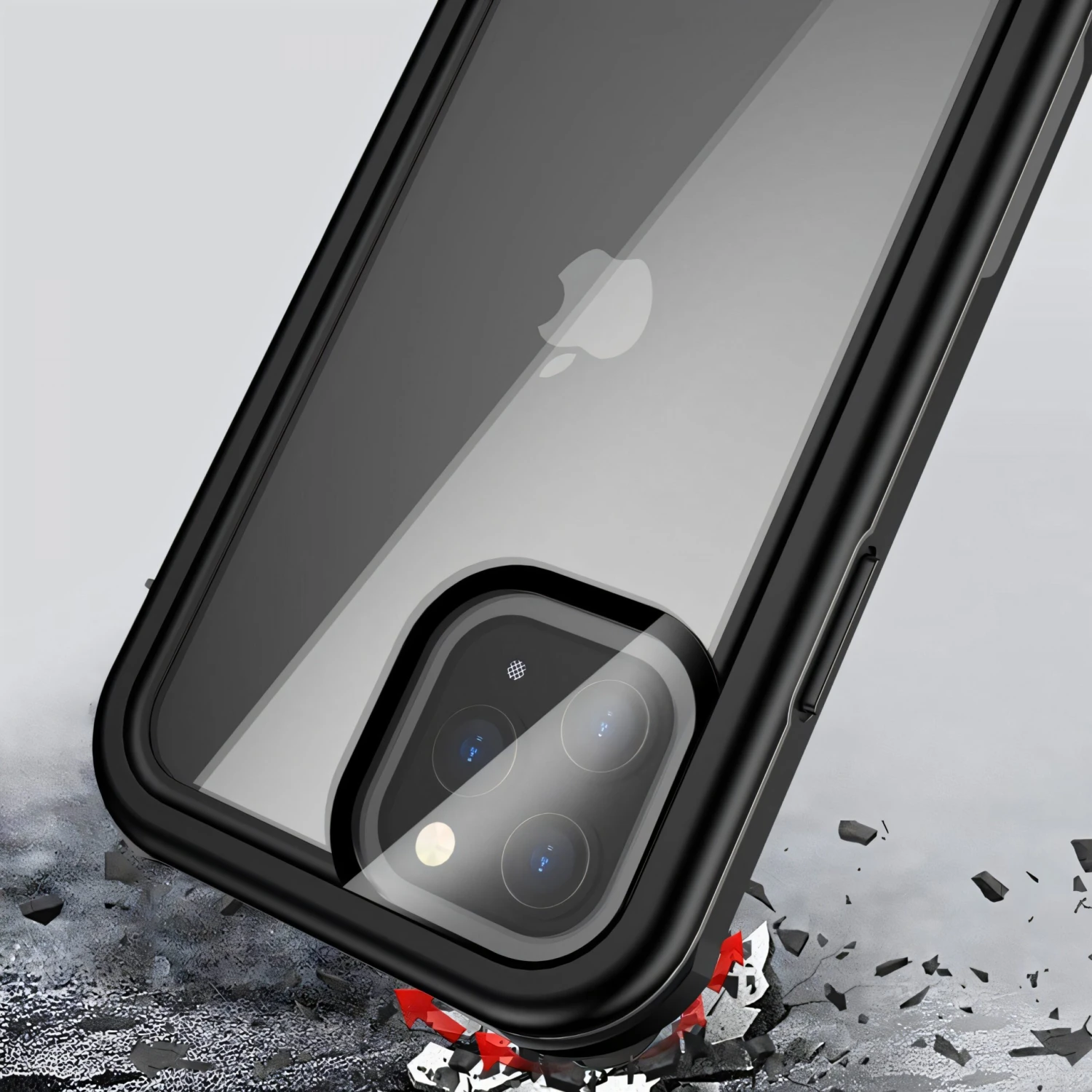 Coque étanche IPhone 12 Pro Max Antichoc IP68 - Noir 10 Coque étanche IPhone 12 Pro Max Antichoc IP68 - Noir – Image 8