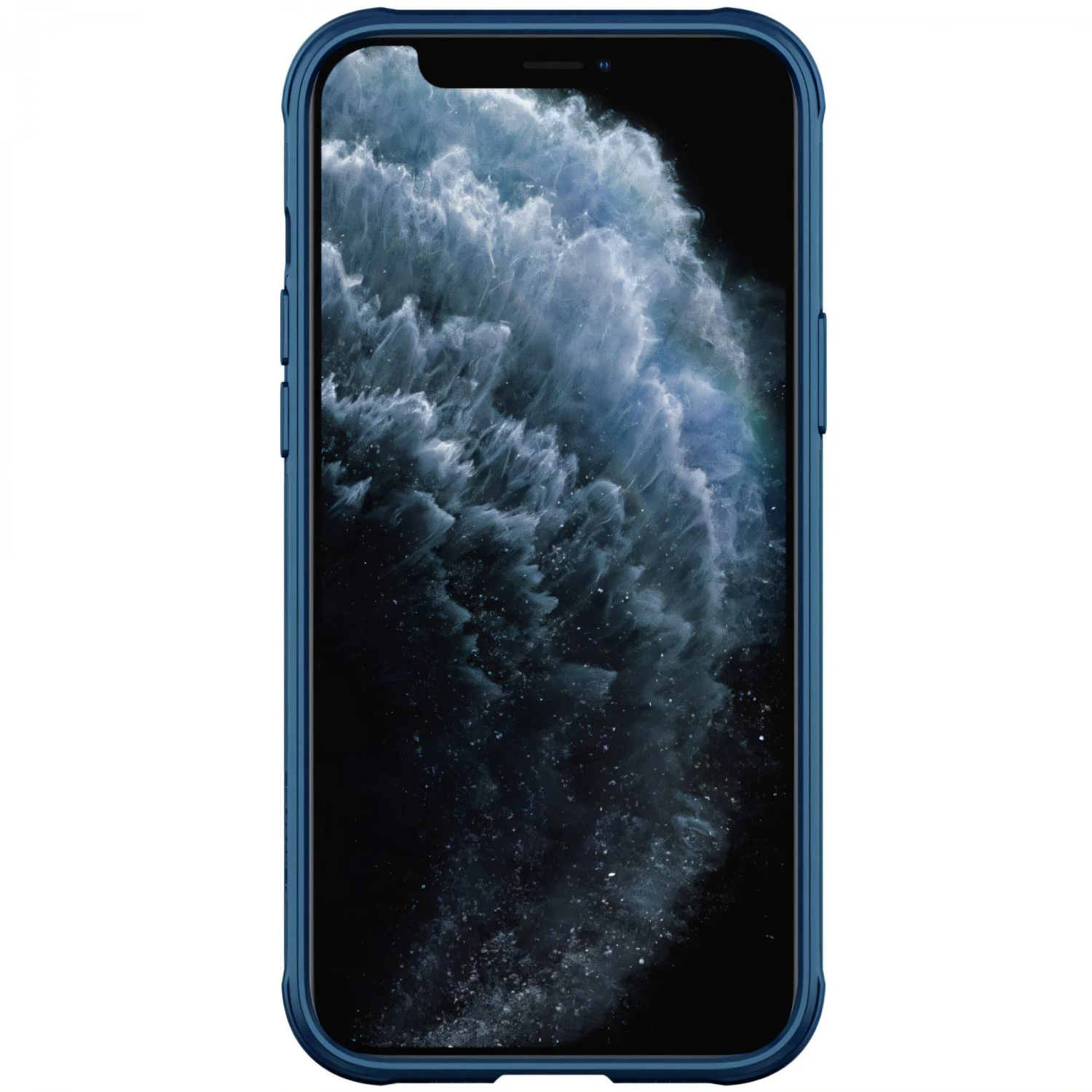 Coque Antichoc IPhone 12 Pro Max Avec Protection Camera Coulissant NILLKIN - Bleu 4 Coque Antichoc IPhone 12 Pro Max Avec Protection Camera Coulissant NILLKIN - Bleu – Image 2