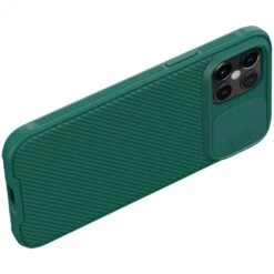 Coque Antichoc IPhone 12 Pro Max Avec Protection Camera Coulissant NILLKIN - Vert -All For Phone Magasin coque iphone 12 pro max frac3498 2
