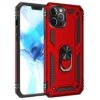 Coque Antichoc IPhone 12 Pro Max Hybride Armor Avec Anneau - Rouge -All For Phone Magasin coque iphone 12 pro max frac3528