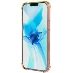 Coque Antichoc IPhone 12 Pro Max Silicone Transparent - Dégradé Couleurs Noir -All For Phone Magasin coque iphone 12 pro max frac4098 6