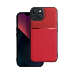 Coque IPhone 13 Mini En Silicone Noble Rouge