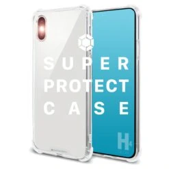 COQUE RENFORCEE TRANSPARENTE IPHONE 13 Mini BI-MATIERE *SUPER PROTECT*