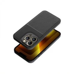 Coque IPhone 13 Pro En Silicone Noble Noir -All For Phone Magasin coque iphone 13 pro en silicone noble noir frac4695 6