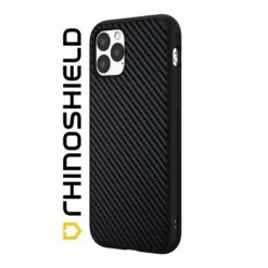 Coque Rhinoshield IPhone 13 Pro Solidsuite Fibre De Carbone Noir