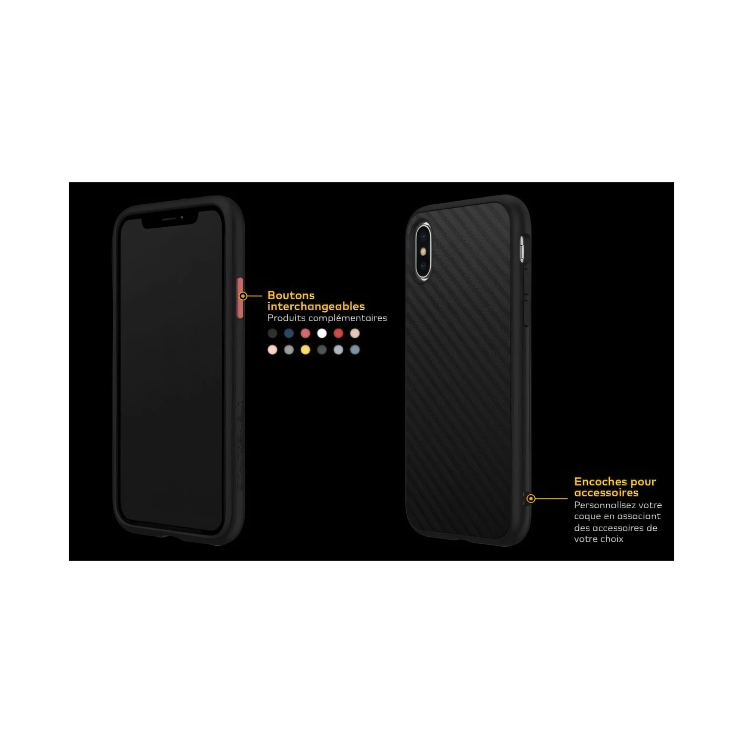 Coque Rhinoshield IPhone 13 Pro Max Solidsuit Fibre De Carbone Noir 6 Coque Rhinoshield IPhone 13 Pro Max Solidsuit Fibre De Carbone Noir – Image 4