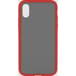 Coque IPhone 13 Pro Max Bi-Matière Avec Dos Fumé Peach Garden Rouge -All For Phone Magasin coque iphone 13 pro max rouge frac4767 2