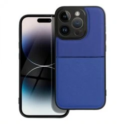 Coque IPhone 14 Pro En Silicone Noble Bleu -All For Phone Magasin coque iphone 14 pro en silicone noble bleu frac4663 1