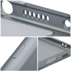 Coque IPhone 14 PRO MAX Style Métal Gris -All For Phone Magasin coque iphone 14 pro max style metal gris frac4636 5