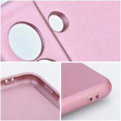 Coque IPhone 14 Style Métal Rose -All For Phone Magasin coque iphone 14 style metal rose frac4637 1
