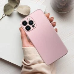 Coque IPhone 14 Style Métal Rose -All For Phone Magasin coque iphone 14 style metal rose frac4637 5