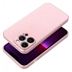 Coque IPhone 14 Style Métal Rose -All For Phone Magasin coque iphone 14 style metal rose frac4637 7