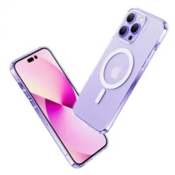 Coque IPhone 15 Pro Transparente Antichocs Magsafe - USAMS -All For Phone Magasin coque iphone 15 pro transparente frac4989 1