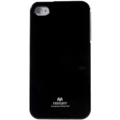 Coque IPhone 4 Et IPhone 4S Gel Mercury - Silicone Noir -All For Phone Magasin coque iphone 4 4s frac1382 1