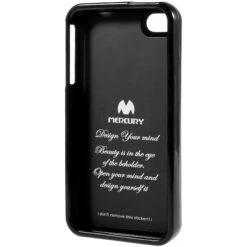 Coque IPhone 4 Et IPhone 4S Gel Mercury - Silicone Noir -All For Phone Magasin coque iphone 4 4s frac1382 4